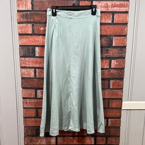 unsubscribed silk column skirt